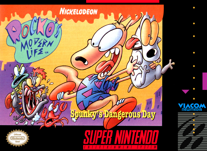 Jaquette de Rocko's Modern Life: Spunky's Dangerous Day