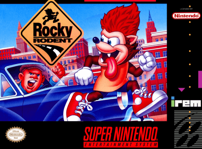 Jaquette de Rocky Rodent
