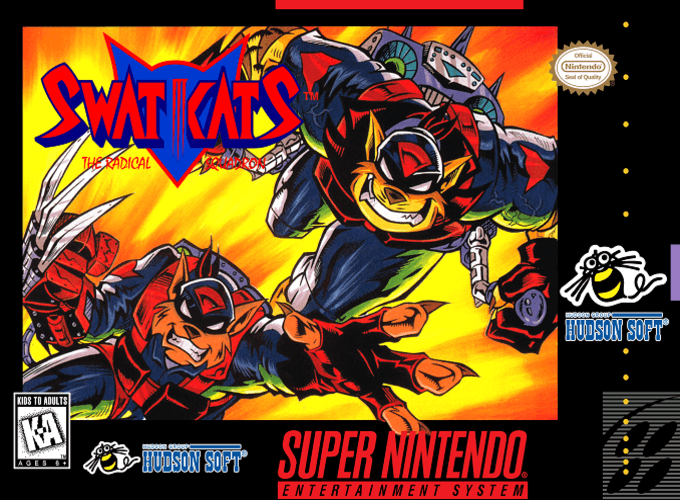 Jaquette de SWAT Kats: The Radical Squadron