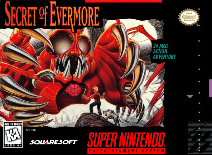 Jaquette de Secret of Evermore