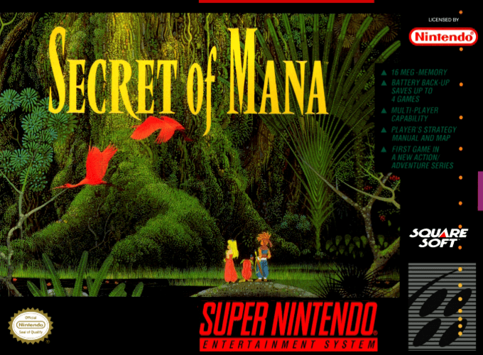 Jaquette de Secret of Mana