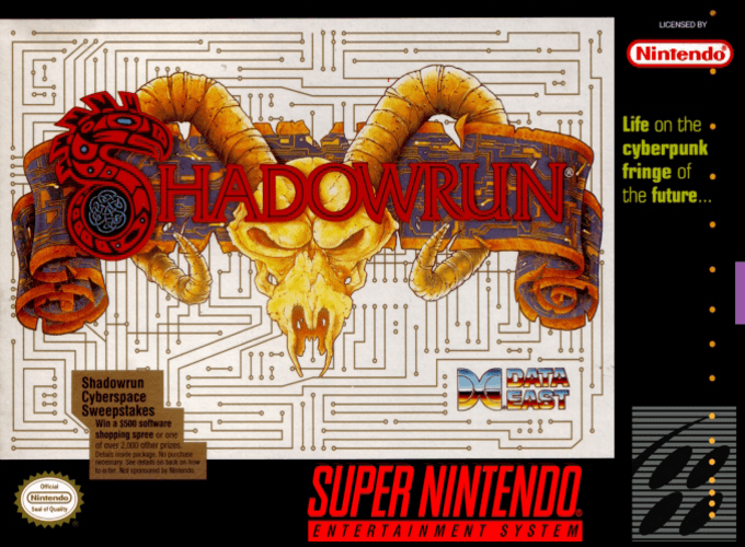 Jaquette de Shadowrun