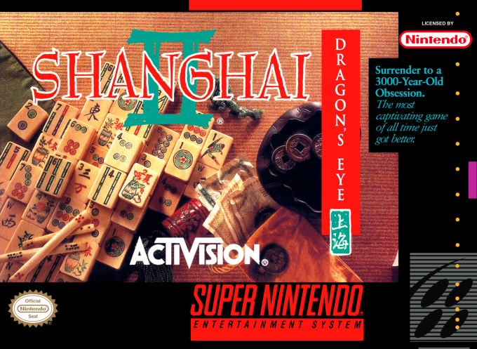 Jaquette de Shanghai II: Dragon's Eye