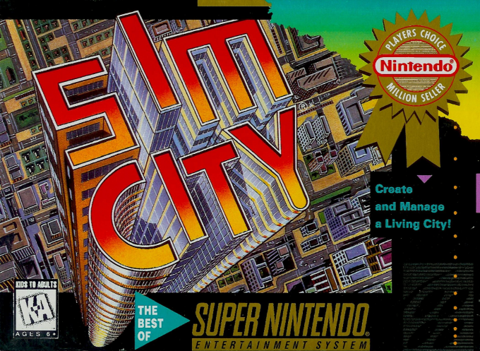 Jaquette de SimCity