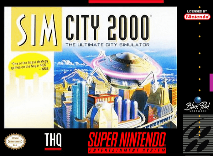 Jaquette de SimCity 2000