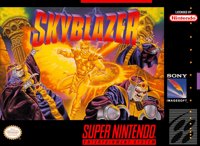 Jaquette de Skyblazer