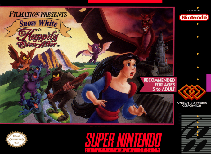 Jaquette de Snow White: Happily Ever After