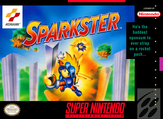 Jaquette de Sparkster