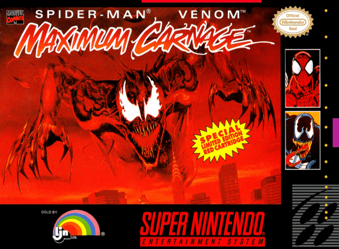 Jaquette de Spider-Man and Venom: Maximum Carnage
