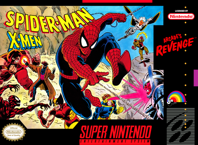 Jaquette de Spider-Man and the X-Men in Arcade's Revenge