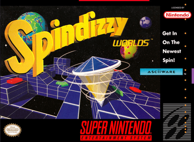 Jaquette de Spindizzy Worlds