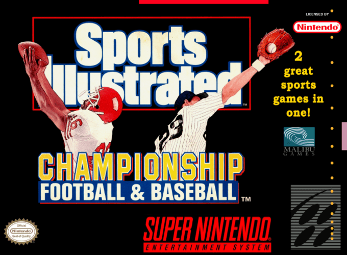 Jaquette de Sports Illustrated: Championship Football & Baseball