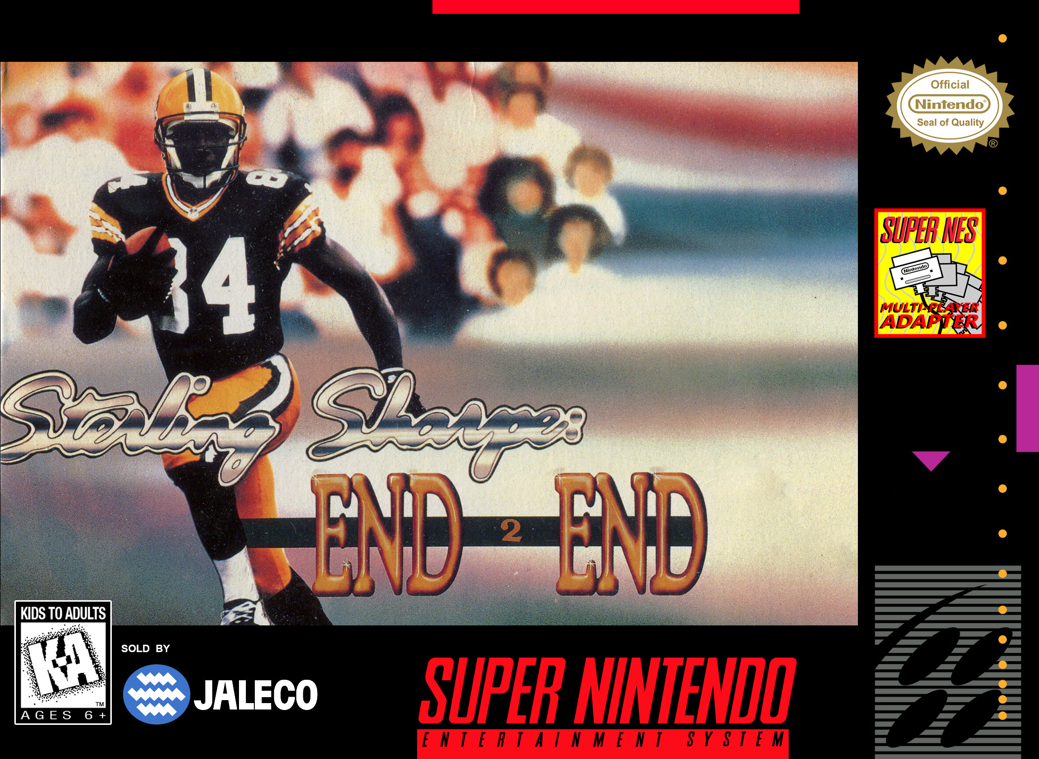Jaquette de Sterling Sharpe: End 2 End