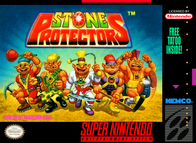 Jaquette de Stone Protectors