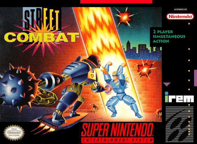 Jaquette de Street Combat