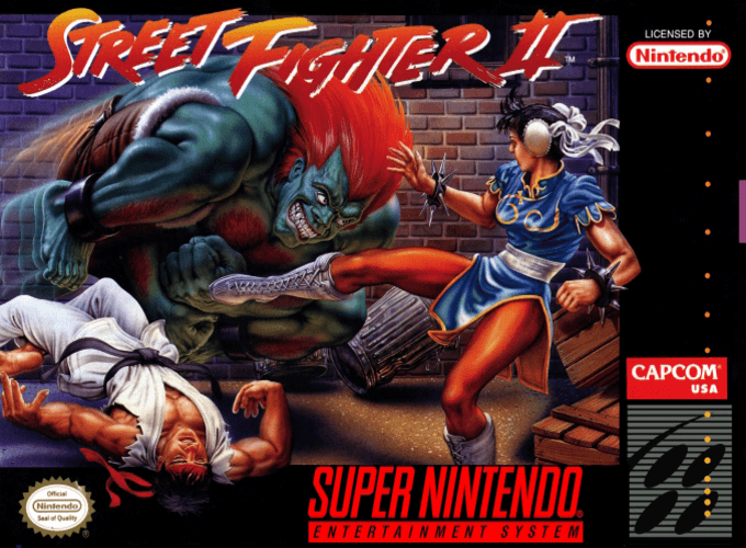 Jaquette de Street Fighter II: The World Warrior