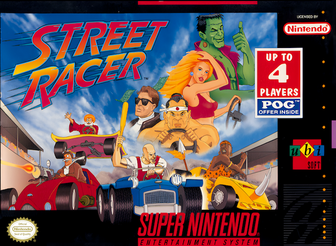 Jaquette de Street Racer