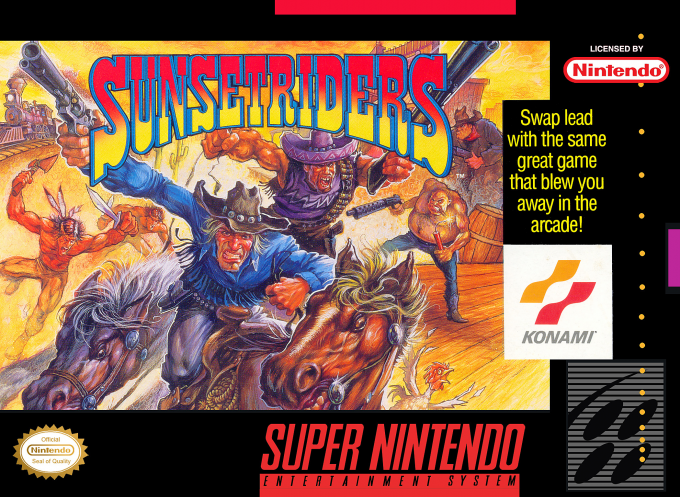 Jaquette de Sunset Riders