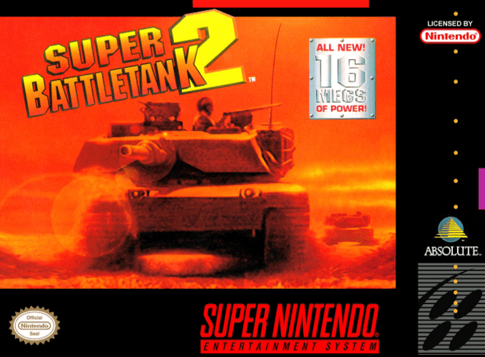 Jaquette de Super Battletank 2