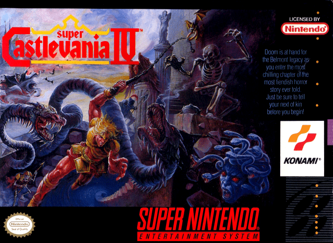 Jaquette de Super Castlevania IV