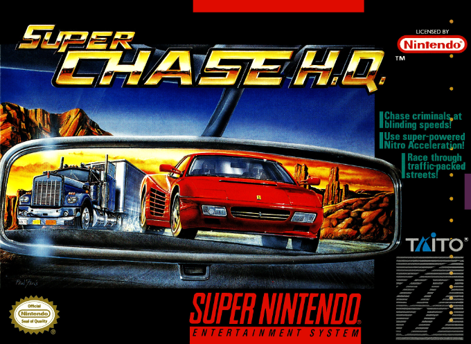 Jaquette de Super Chase H.Q.