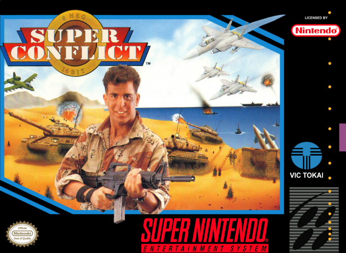Jaquette de Super Conflict