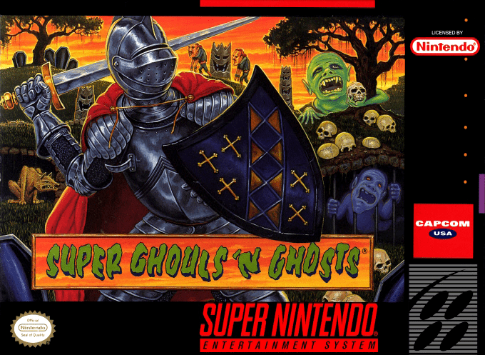 Jaquette de Super Ghouls 'n Ghosts