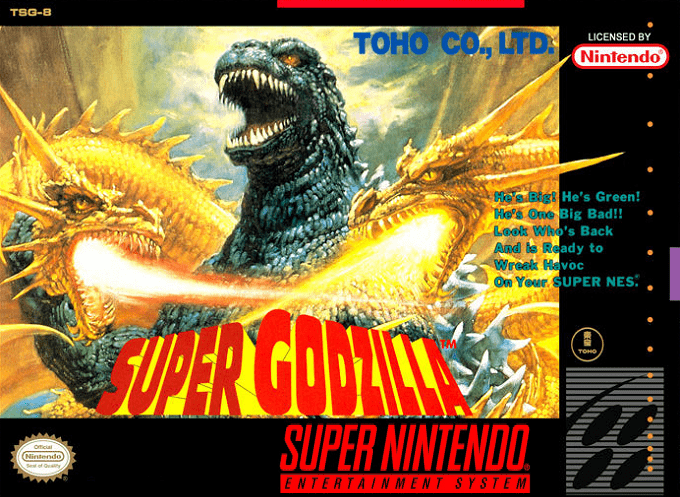 Jaquette de Super Godzilla