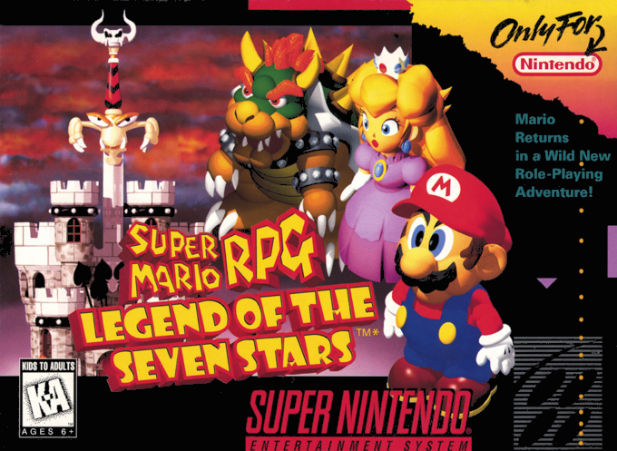 Jaquette de Super Mario RPG: Legend of the Seven Stars