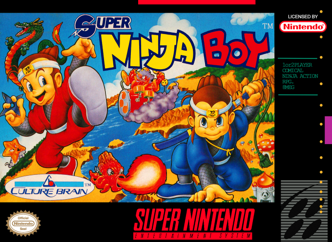 Jaquette de Super Ninja Boy