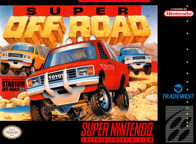 Jaquette de Super Off Road