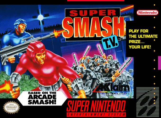 Jaquette de Super Smash TV