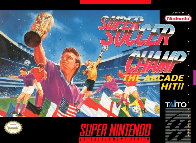 Jaquette de Super Soccer Champ