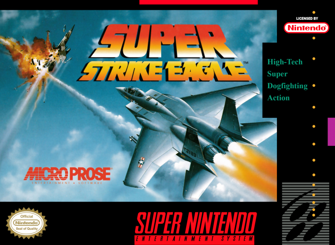 Jaquette de Super Strike Eagle