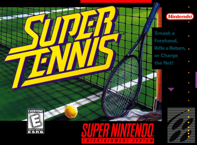 Jaquette de Super Tennis
