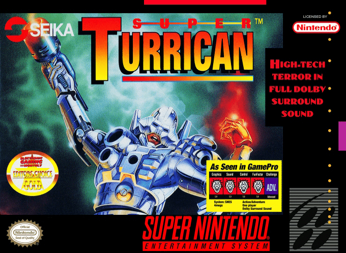 Jaquette de Super Turrican