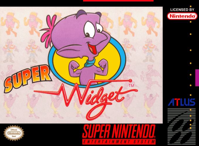 Jaquette de Super Widget