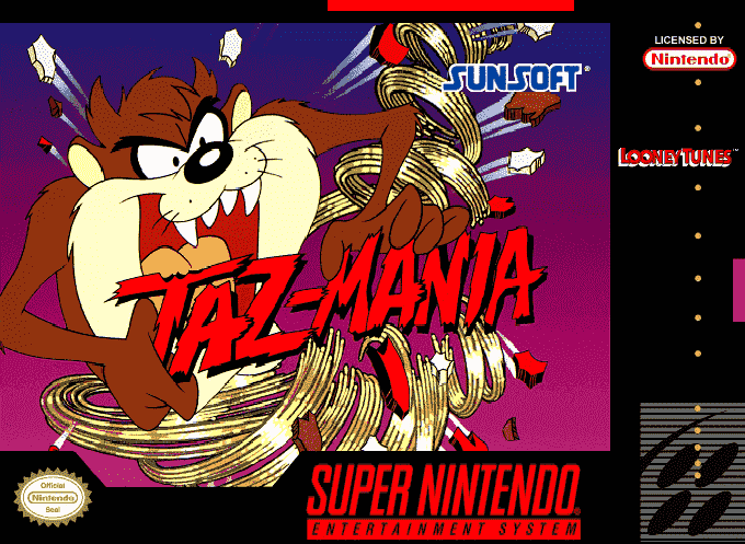 Jaquette de Taz-Mania