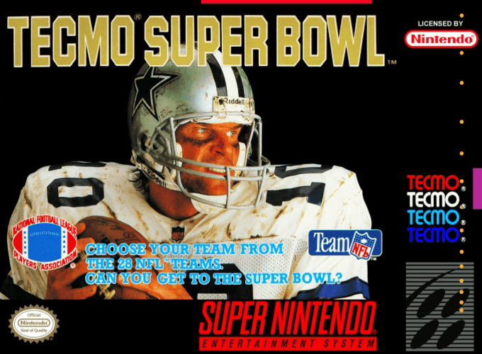 Jaquette de Tecmo Super Bowl