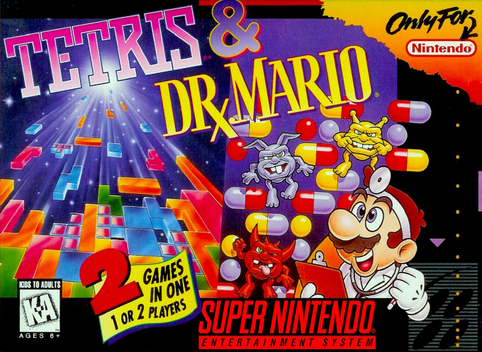 Jaquette de Tetris & Dr. Mario