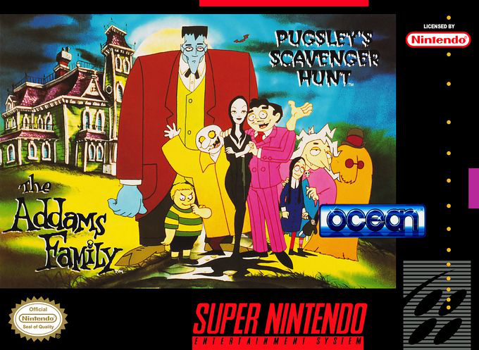 Jaquette de The Addams Family: Pugsley's Scavenger Hunt