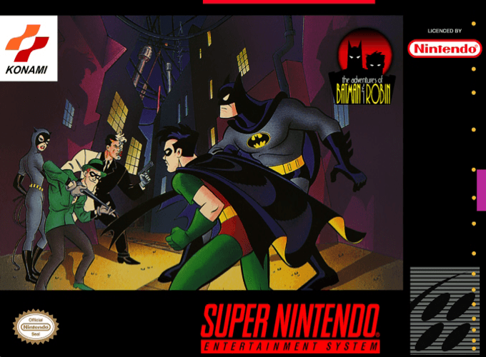 Jaquette de The Adventures of Batman & Robin
