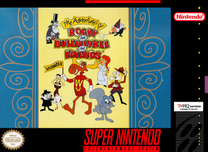 Jaquette de The Adventures of Rocky and Bullwinkle and Friends