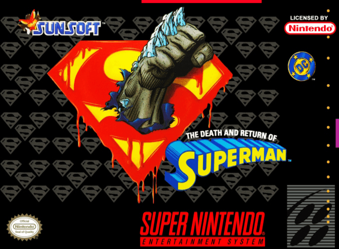 Jaquette de The Death and Return of Superman