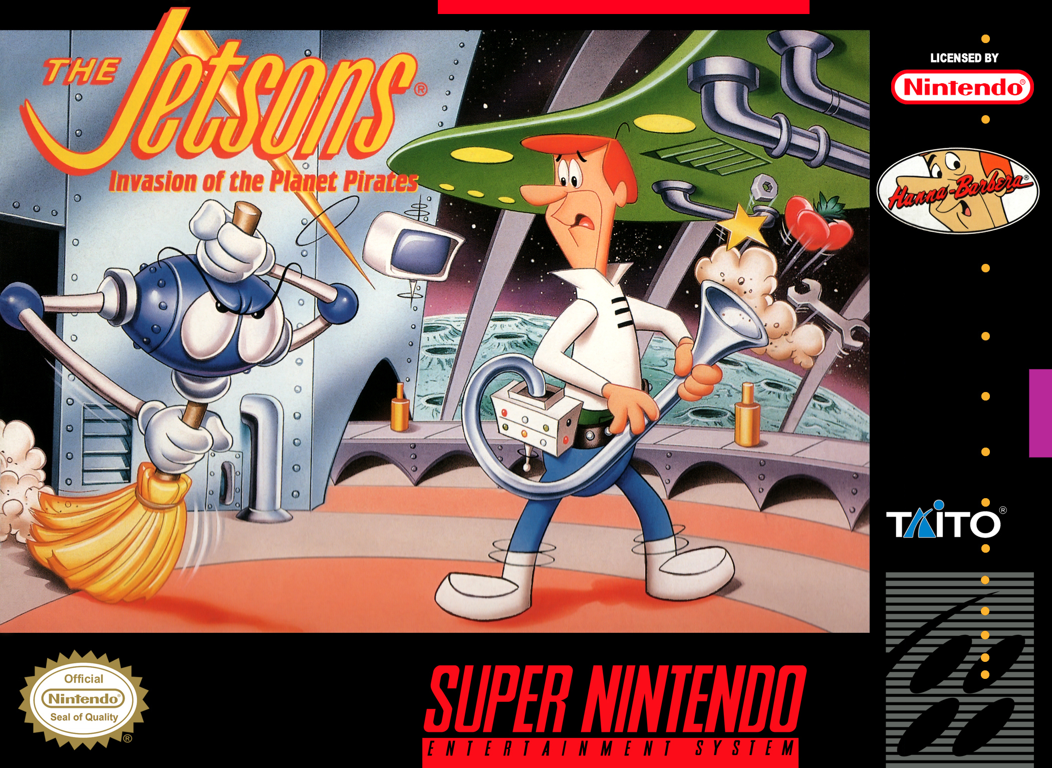 Jaquette de The Jetsons: Invasion of the Planet Pirates