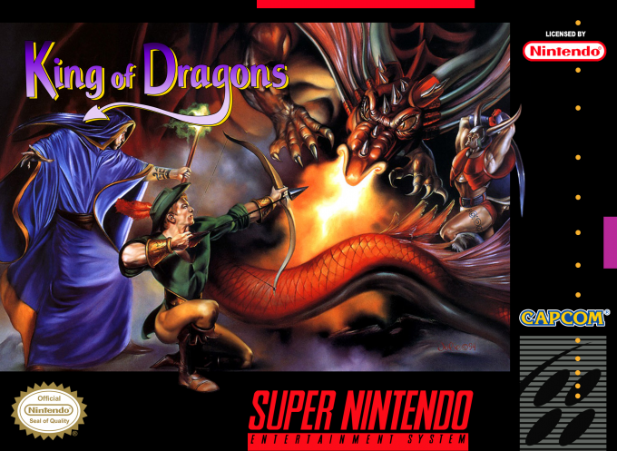 Jaquette de The King of Dragons