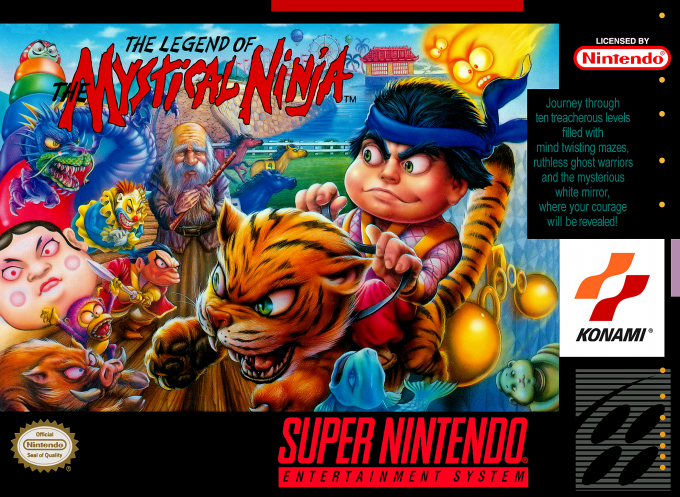 Jaquette de The Legend of the Mystical Ninja