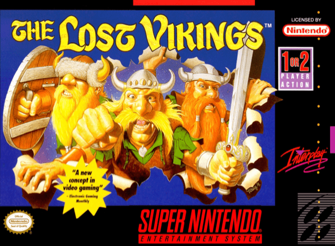 Jaquette de The Lost Vikings