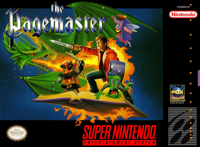 Jaquette de The Pagemaster