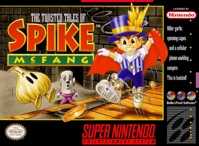 Jaquette de The Twisted Tales of Spike McFang